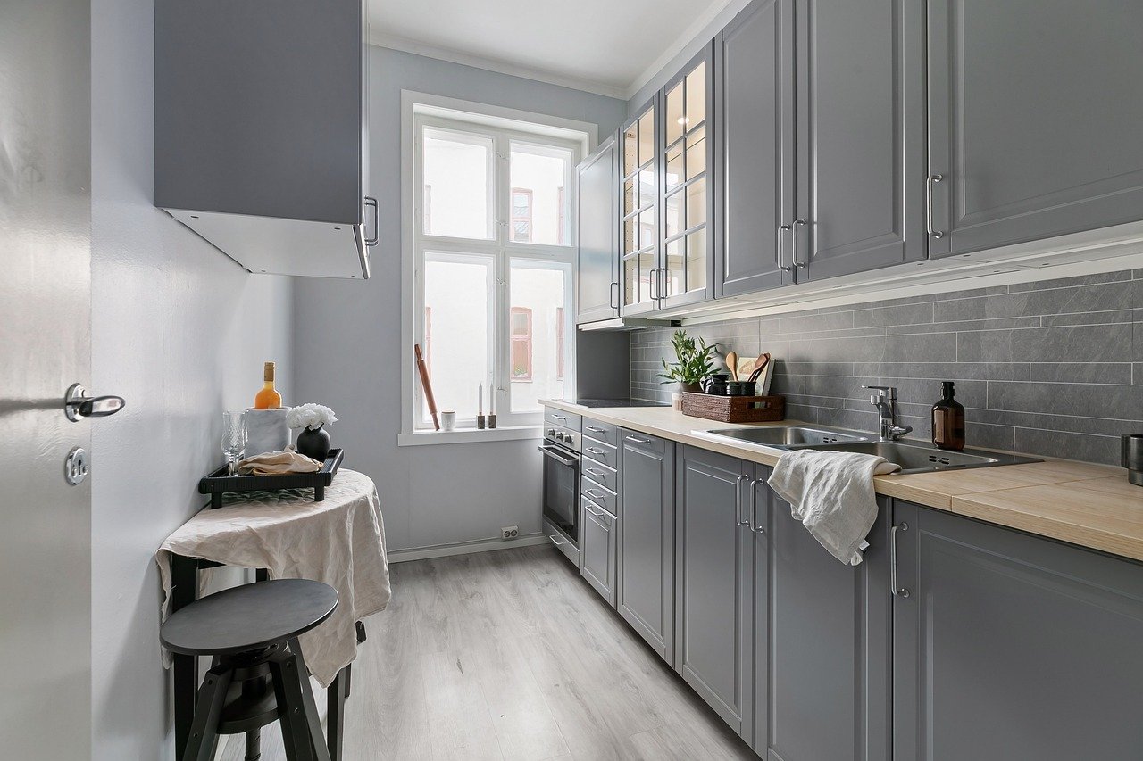 cuisine avec la peinture Syntilor